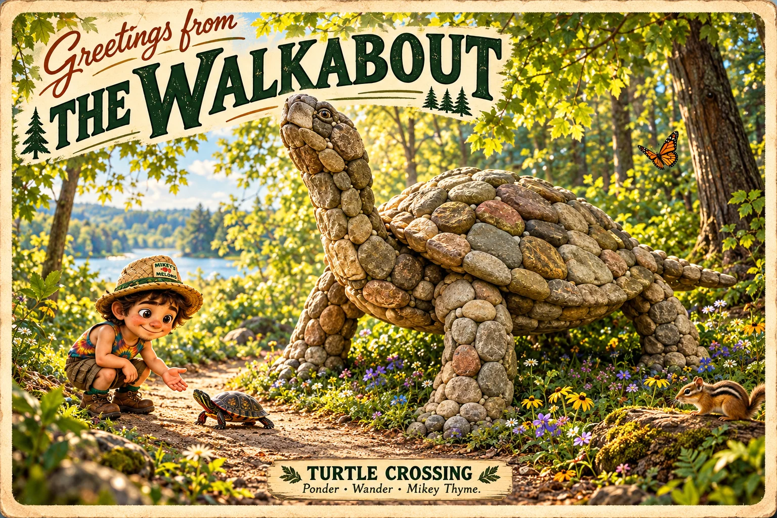 Every walk begins somewhere.